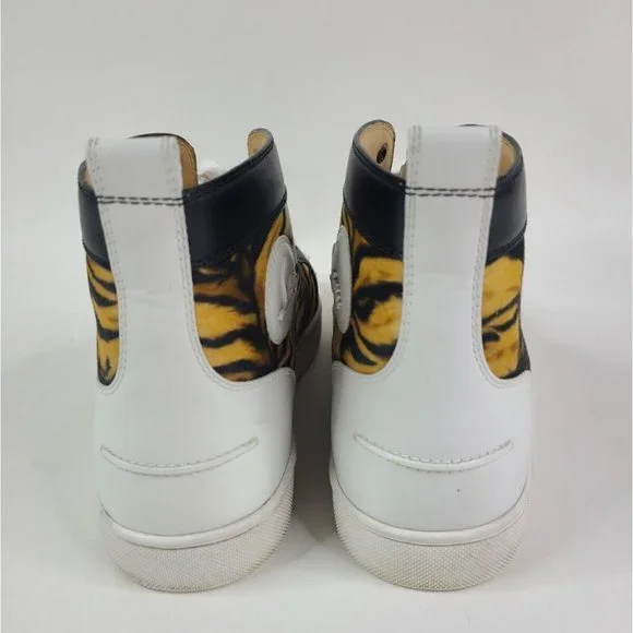 CHRISTIAN LOUBOUTIN Lou Spikes BENGAL Trainers Sneakers - 44 / 11 - Picture 5 of 11